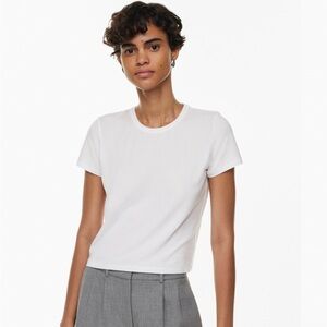 Aritzia babaton everyday t-shirt white size large